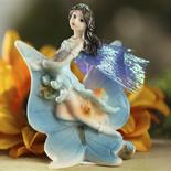 Miniature Blue Butterfly Fairy