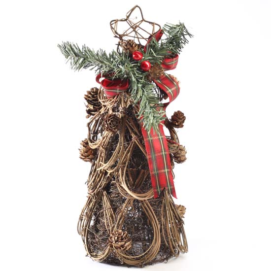 Grapevine Twig Christmas Tree - Trees and Toppers - Christmas and ...