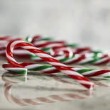 Polyresin Christmas Candy Canes