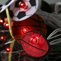Felt Sports Balls Decorative String Lights