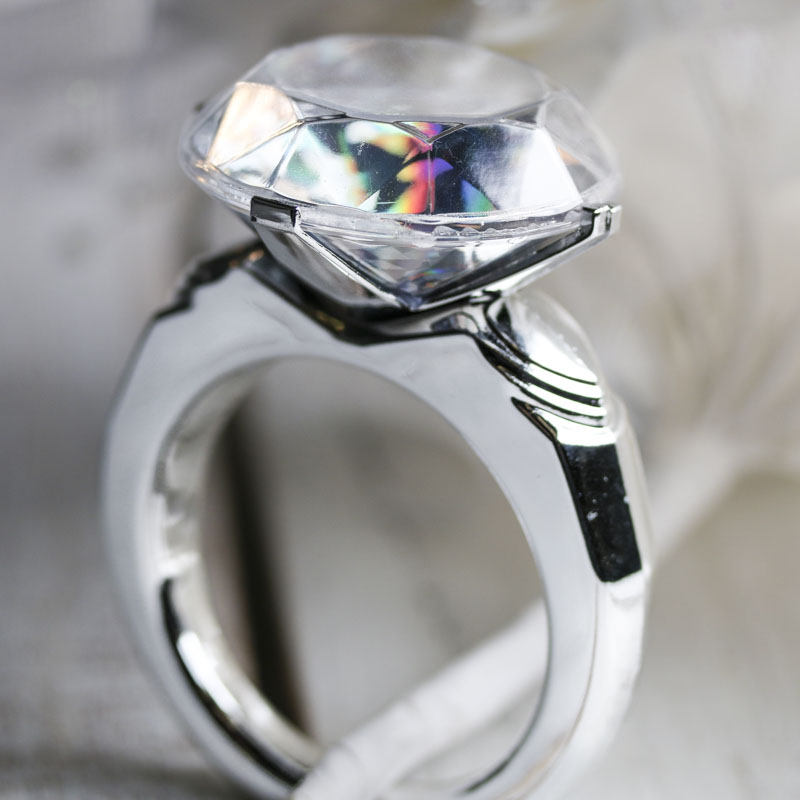 Bachelorette Giant Diamond Ring New Items Factory