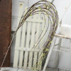 Hanging Artificial Grapevine Twig and Leaf Spray