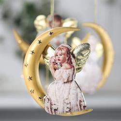 Magical Moonbeams Angel Ornament Collection