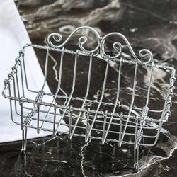 Silver Wire Soap Basket