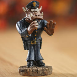 "Officer Boarice" Halloween Figurine