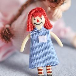 Dollhouse Miniature Rag Doll