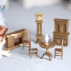 Doll House Miniature 1" 3 Pieces Rubber Made Micro Mini Baby Animal  #Z850C 