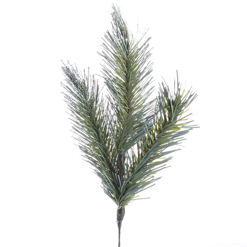 Glitzy Artificial Pine Pick - Artificial Greenery - Floral Supplies ...