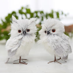 Fluffy Pygmy Artificial Owls