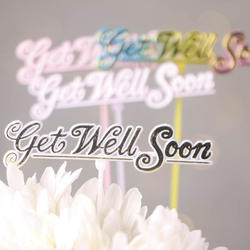 Assorted "Get Well Soon" Picks