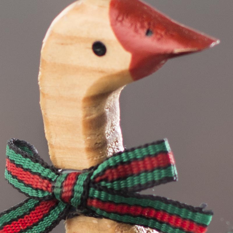 Wood Christmas Goose Ornament - Christmas Ornaments ...
