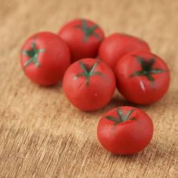 Miniature Dollhouse FAIRY GARDEN Accessories ~ Mini Bucket of Tomatoes for Sale 
