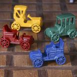 Set of Miniature Antique Motor Cars - True Vintage