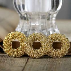 Miniature Gold Wreaths