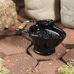 Dollhouse Miniature Old Fashioned Coal Bucket