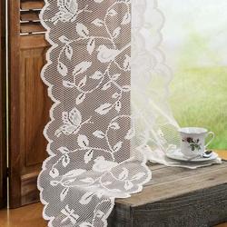 Ivory Lace Bird and Branch Doily Table Runner