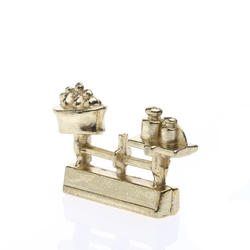 Miniature Brass Bakers Scale