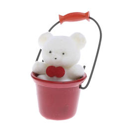 Miniature Bear in Bucket