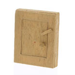 Miniature Rustic Wood Cupboard