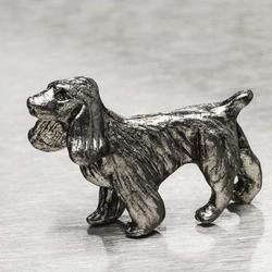 Miniature Pewter Dog