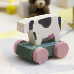 Miniature Antique Children's Push Toy