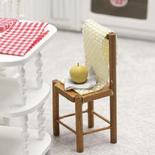 Dollhouse Miniature Apple Topped Kitchen Chair
