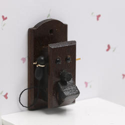 Miniature Old Fashioned Wall Telephone
