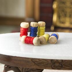 Dollhouse Miniature Thread Spools