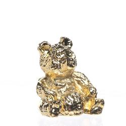 Miniature Brass Teddy Bear