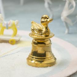 Miniature Brass Duck Liberty Bell