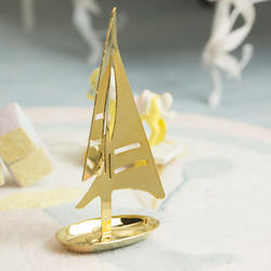 Miniature Brass Sailboat