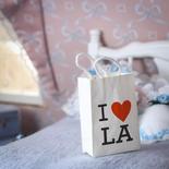 Dollhouse Miniature "I Love LA" Bag