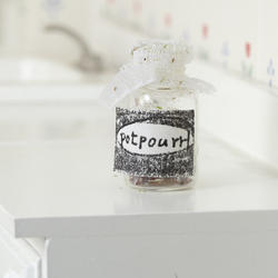Dollhouse Miniature Potpourri Jar