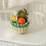 Dollhouse Miniature Fruit Basket