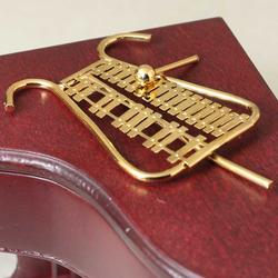 Miniature Collectible Brass Xylophone