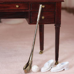 Miniature Golf Club with Shoes and Ball Set