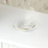 Dollhouse Miniature Glass Bowl