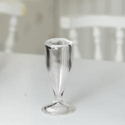 Dollhouse Miniature Pilsner Glass
