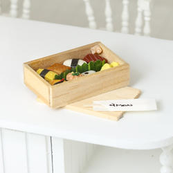 Miniature Japanese Sushi Bento Box