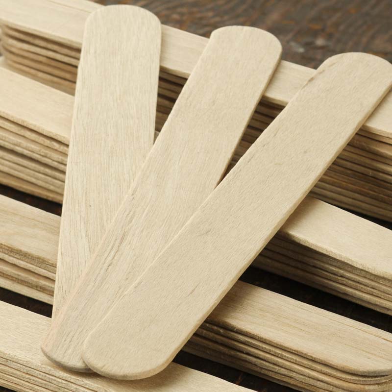 Jumbo Unfinished Wood Craft Sticks - Popsicle Sticks and ...