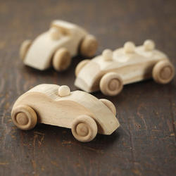 Unfinished Wood Model Cars