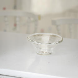 Dollhouse Miniature Ice Cream Scoop in Glass Bowl with Water MUL3552 