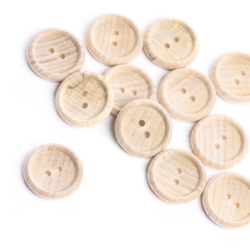 English Rim Wood Buttons - Buttons - Basic Craft Supplies - Craft Supplies