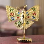Dollhouse Miniature Brass Butterfly Figurine