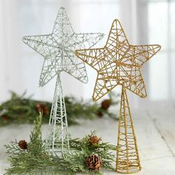 Sparkling Wire Tree Topper