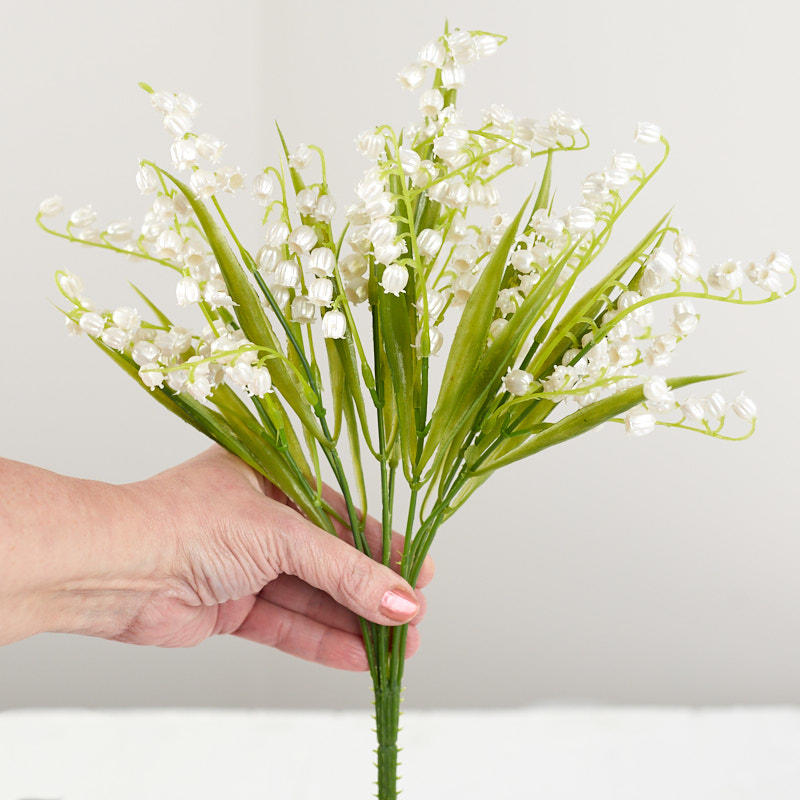 Artificial Lily of the Valley Bush - Bushes and Bouquets - Floral ...