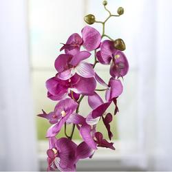 Purple Artificial Orchid Stem