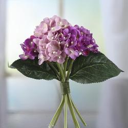 Lavender and Purple Artificial Hydrangea Bouquet