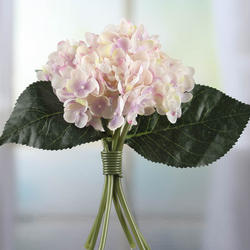 Lavender and Cream Artificial Hydrangea Bouquet