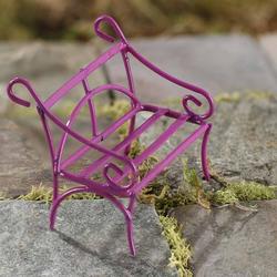 Miniature Fuchsia Wire Bench